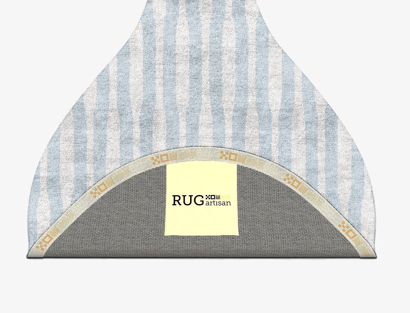 Nexus Minimalist Drop Hand Tufted Bamboo Silk Custom Rug by Rug Artisan