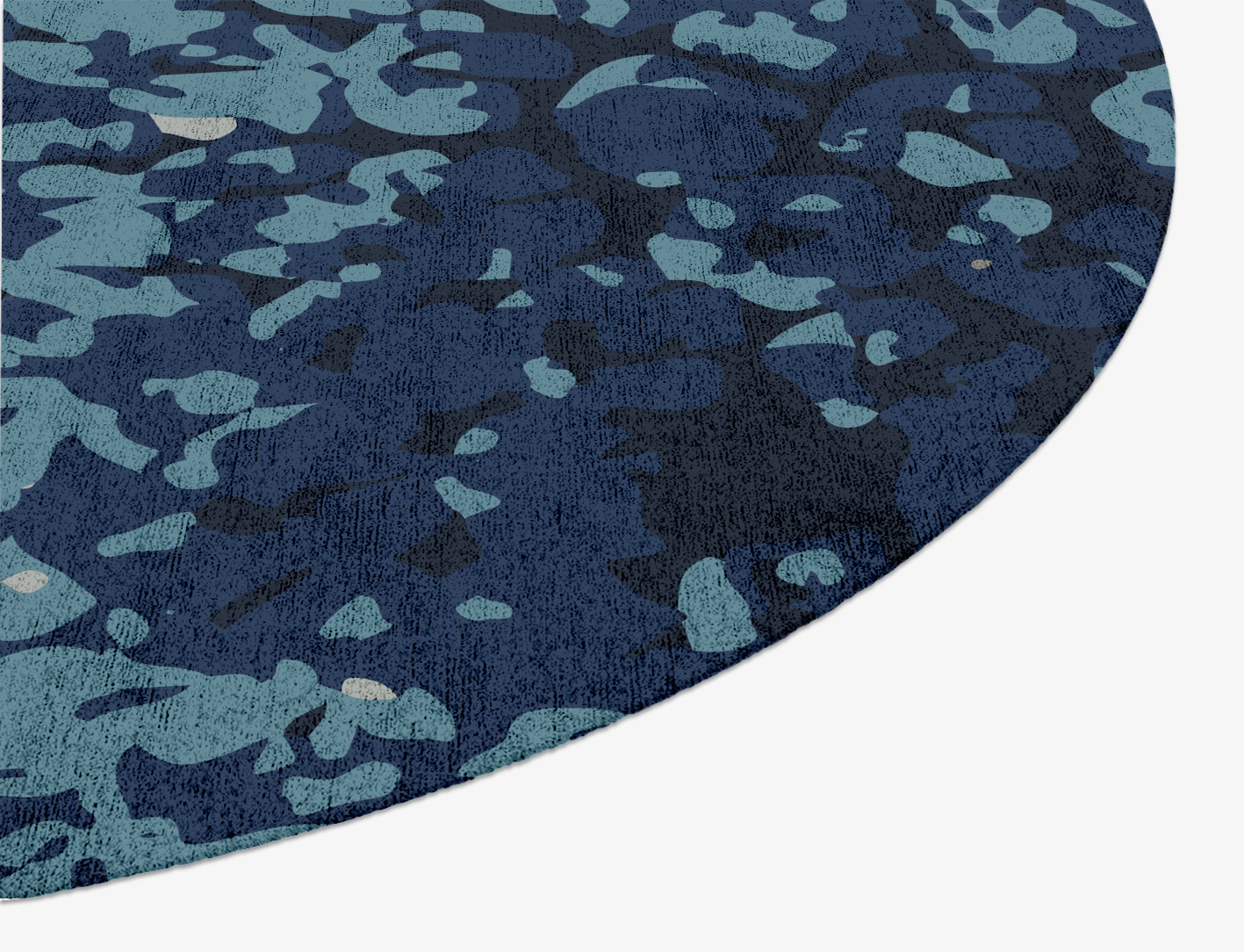 Nightbloom Floral Oval Hand Knotted Bamboo Silk Custom Rug by Rug Artisan