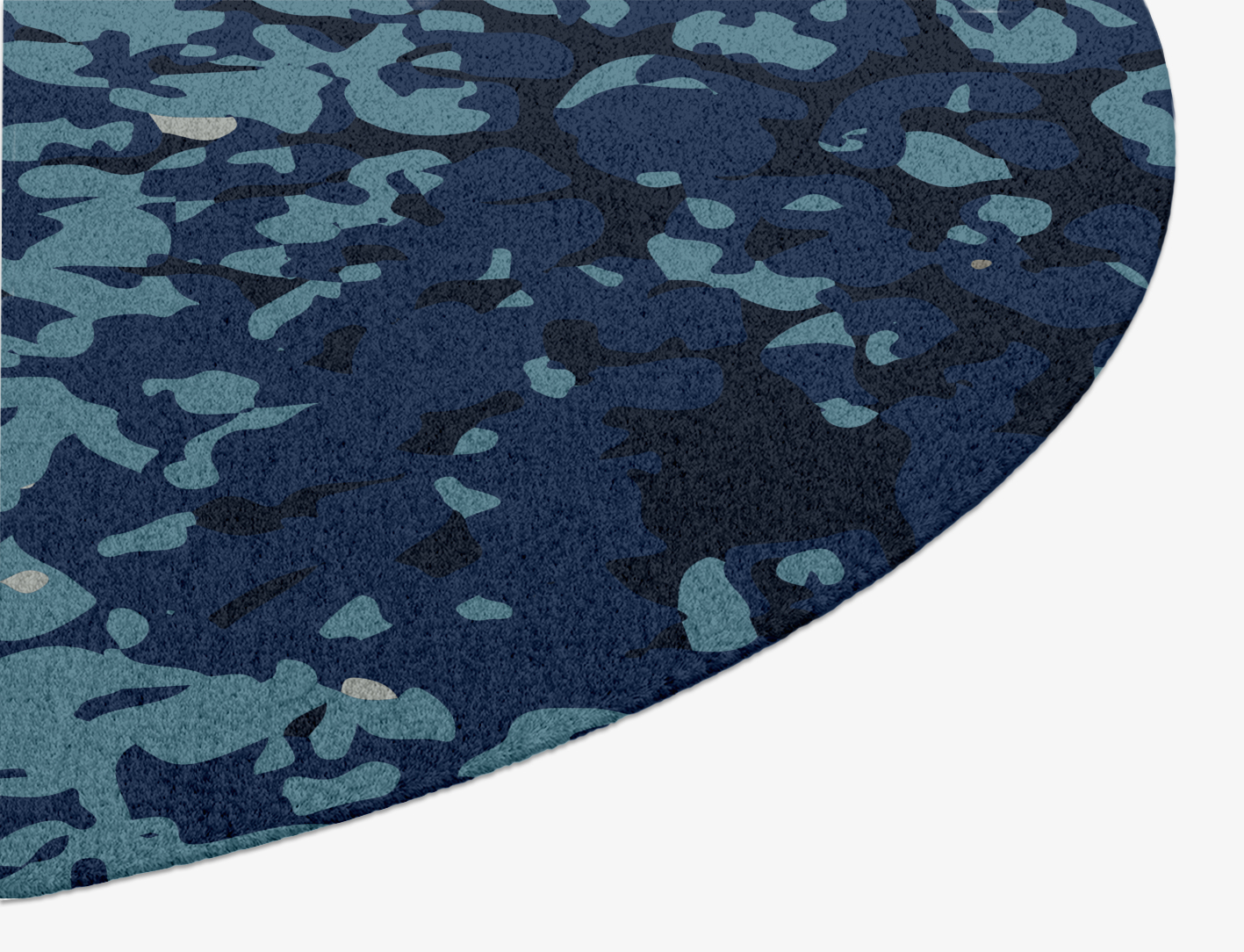 Nightbloom Floral Oval Hand Knotted Tibetan Wool Custom Rug by Rug Artisan