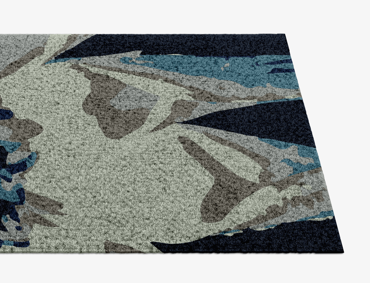 Nightbloom Floral Runner Hand Knotted Tibetan Wool Custom Rug by Rug Artisan