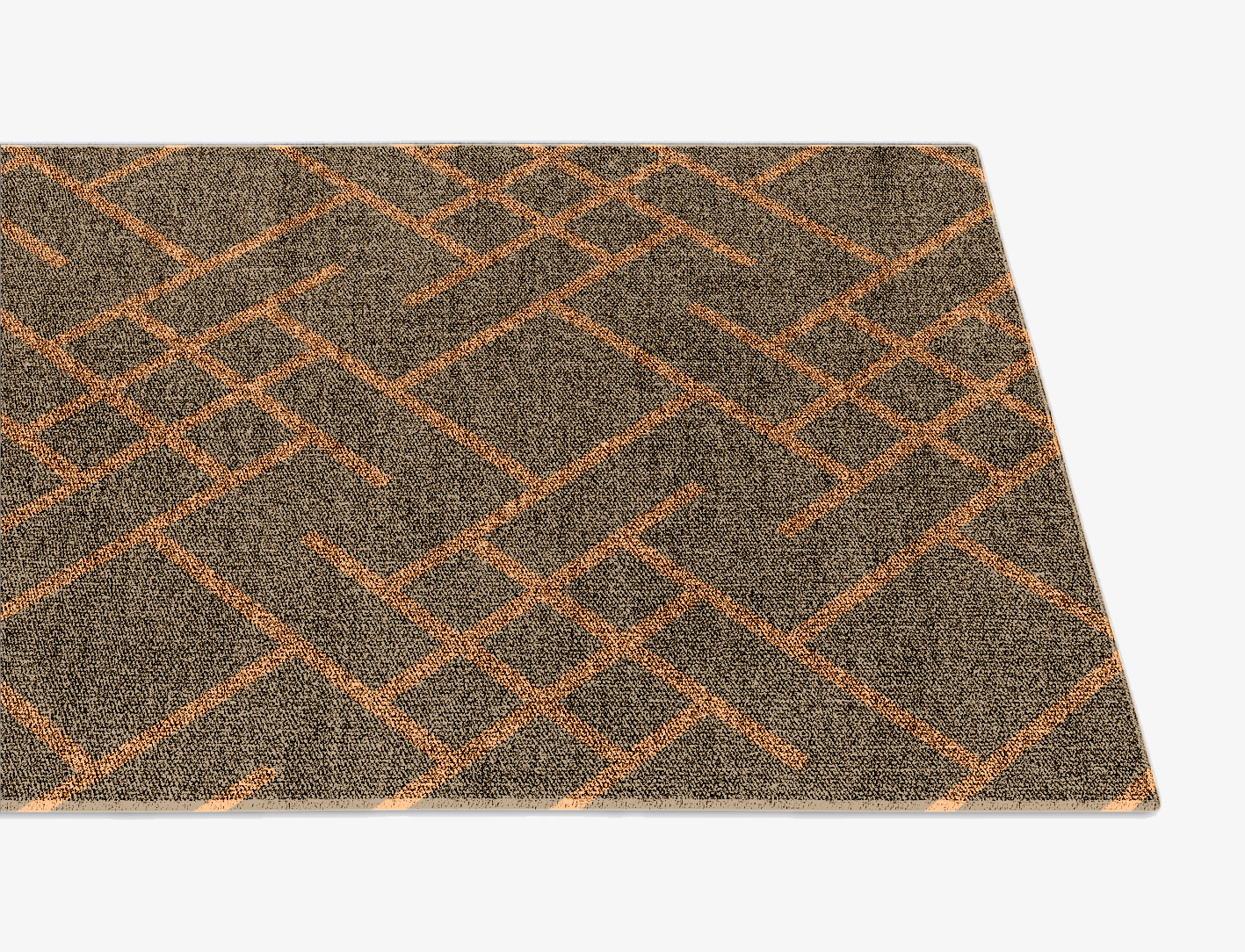 Nirvana Minimalist Runner Flatweave Bamboo Silk Custom Rug by Rug Artisan