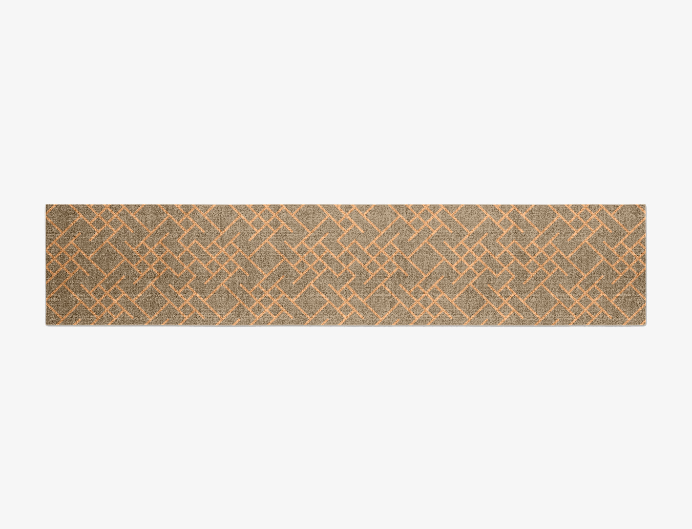 Nirvana Minimalist Runner Flatweave New Zealand Wool Custom Rug by Rug Artisan