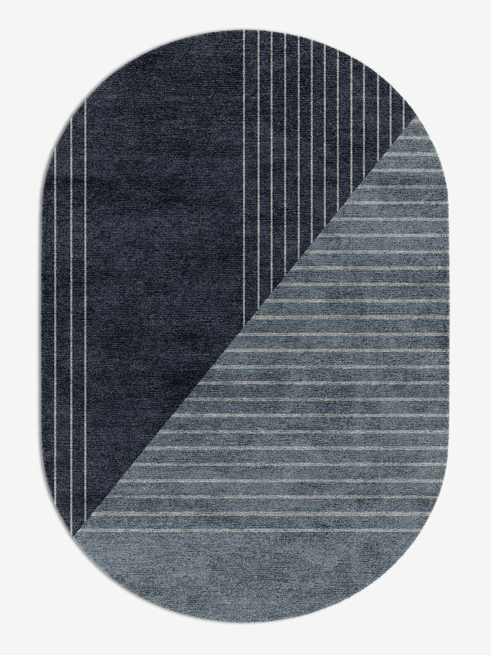 Normals Minimalist Capsule Hand Knotted Bamboo Silk Custom Rug by Rug Artisan