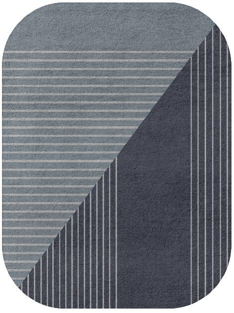 Normals Minimalist Oblong Hand Tufted Pure Wool Custom Rug by Rug Artisan