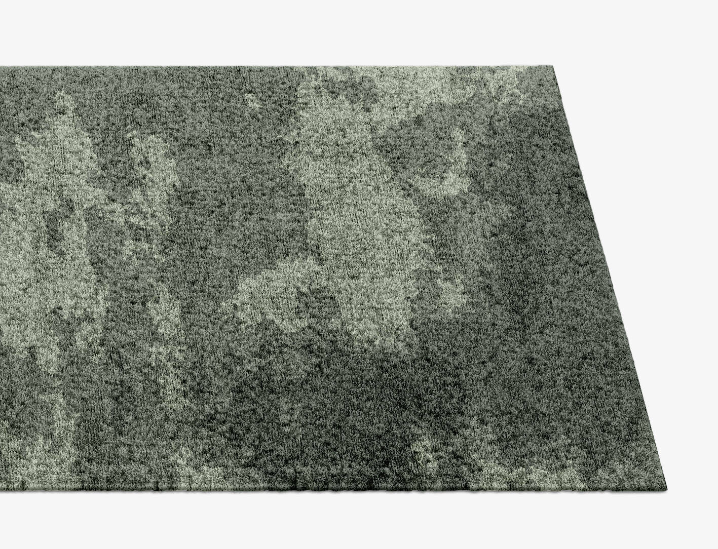 Northern lights Gradation Runner Hand Knotted Bamboo Silk Custom Rug by Rug Artisan