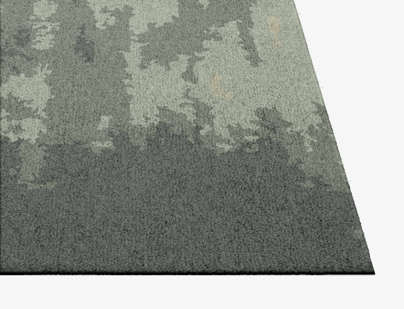Northern lights Gradation Square Hand Knotted Tibetan Wool Custom Rug by Rug Artisan