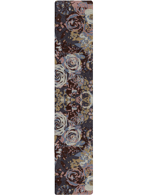 Nosegay Floral Runner Hand Tufted Pure Wool Custom Rug by Rug Artisan