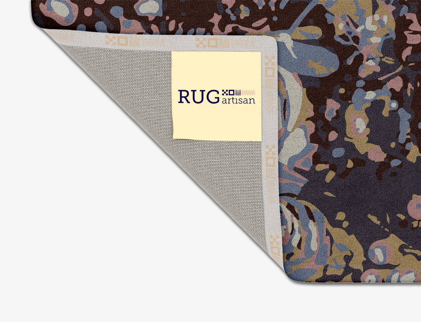Nosegay Floral Square Hand Tufted Pure Wool Custom Rug by Rug Artisan