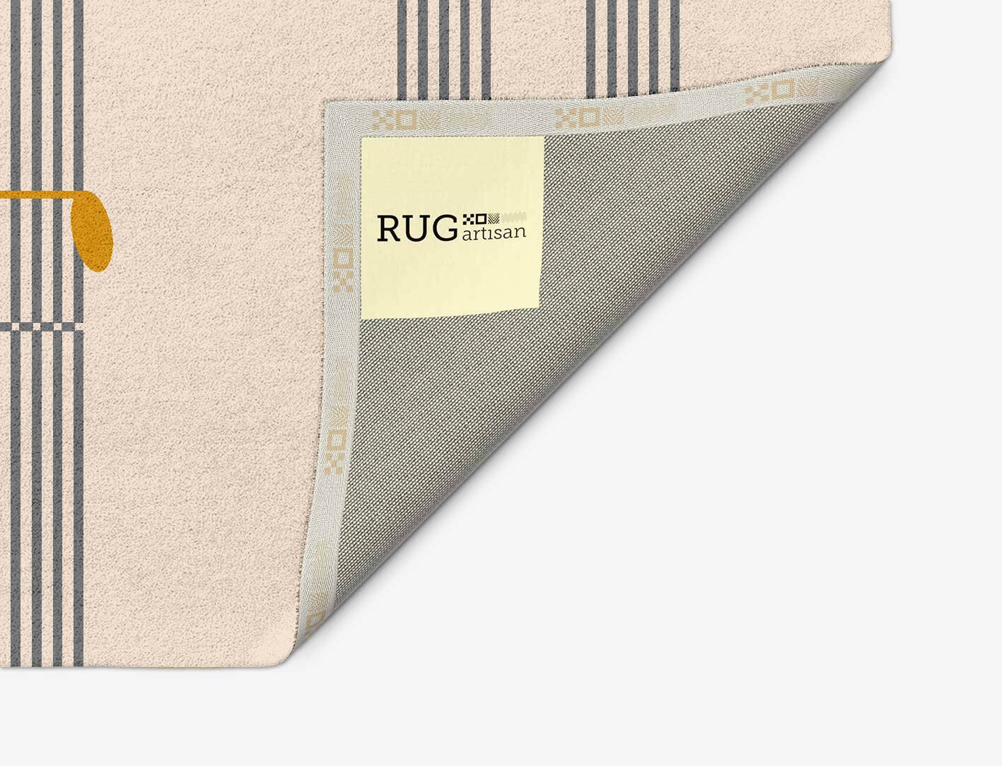 Notes Kids Arch Hand Tufted Pure Wool Custom Rug by Rug Artisan