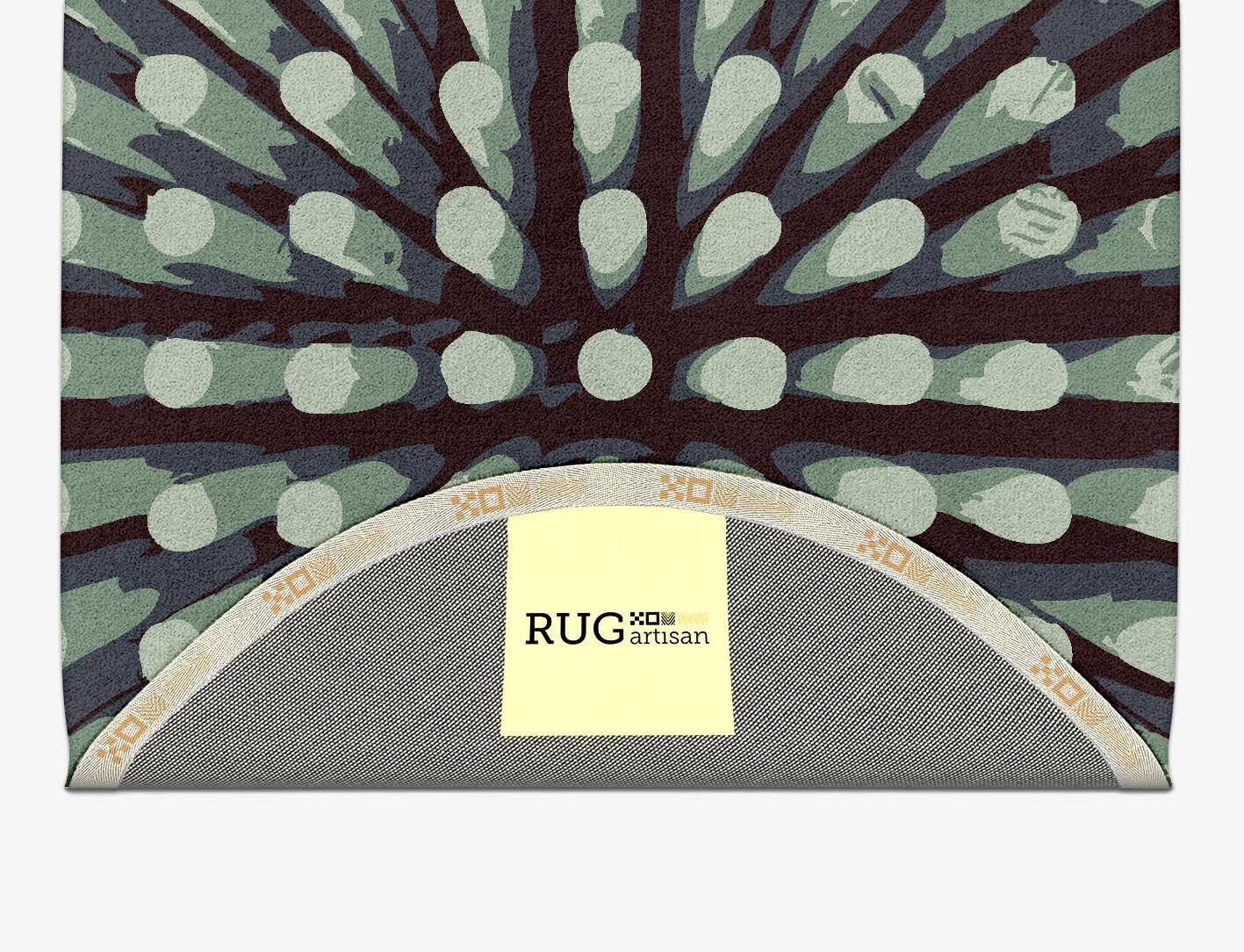 Nucleus Abstract Capsule Hand Tufted Pure Wool Custom Rug by Rug Artisan