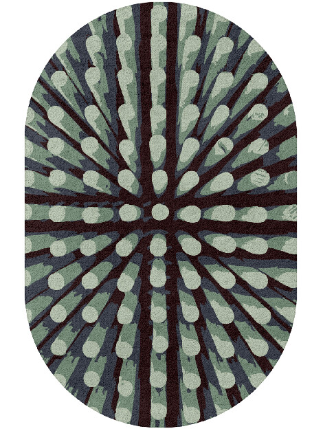Nucleus Abstract Capsule Hand Tufted Pure Wool Custom Rug by Rug Artisan