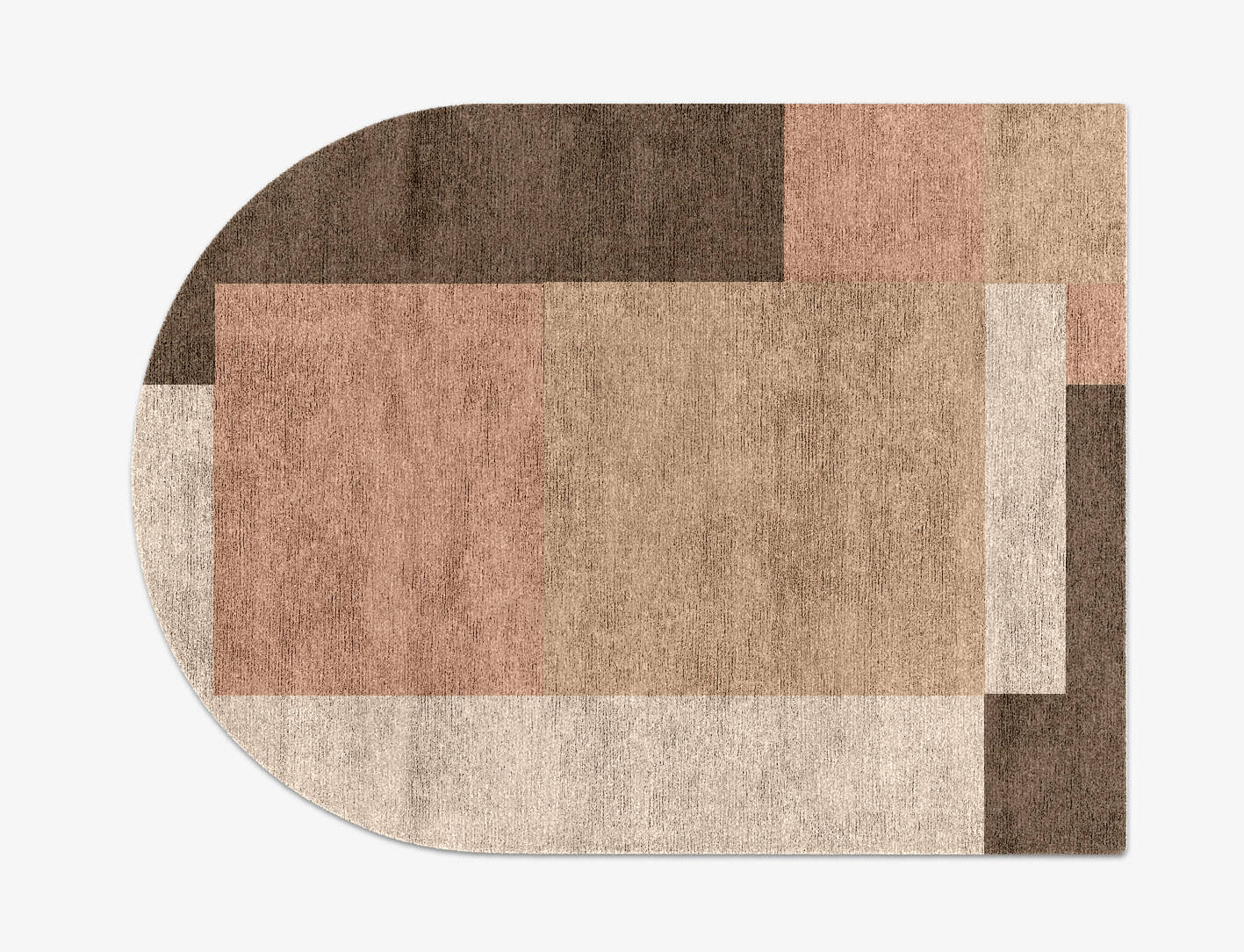 Oblivion  Arch Hand Knotted Bamboo Silk Custom Rug by Rug Artisan