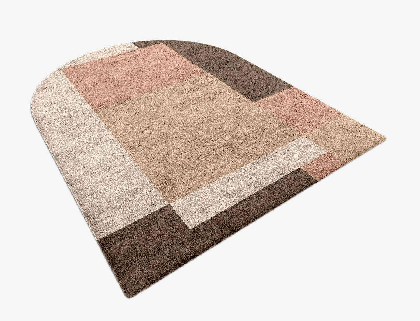 Oblivion  Arch Hand Knotted Bamboo Silk Custom Rug by Rug Artisan