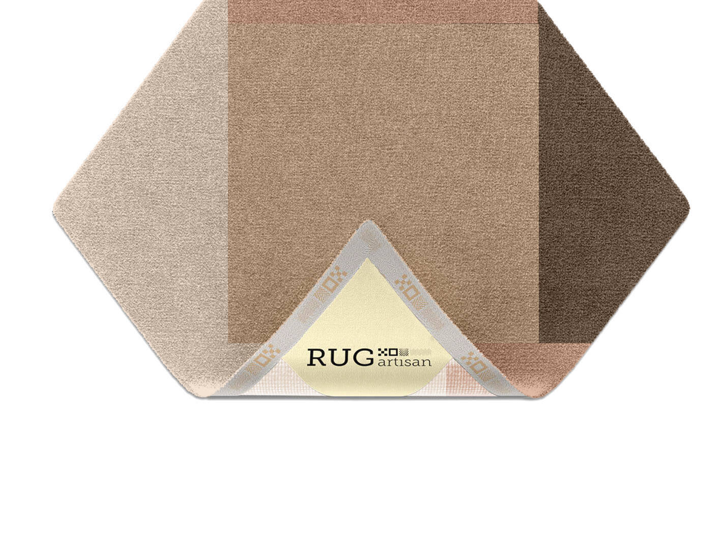 Oblivion  Diamond Hand Knotted Tibetan Wool Custom Rug by Rug Artisan