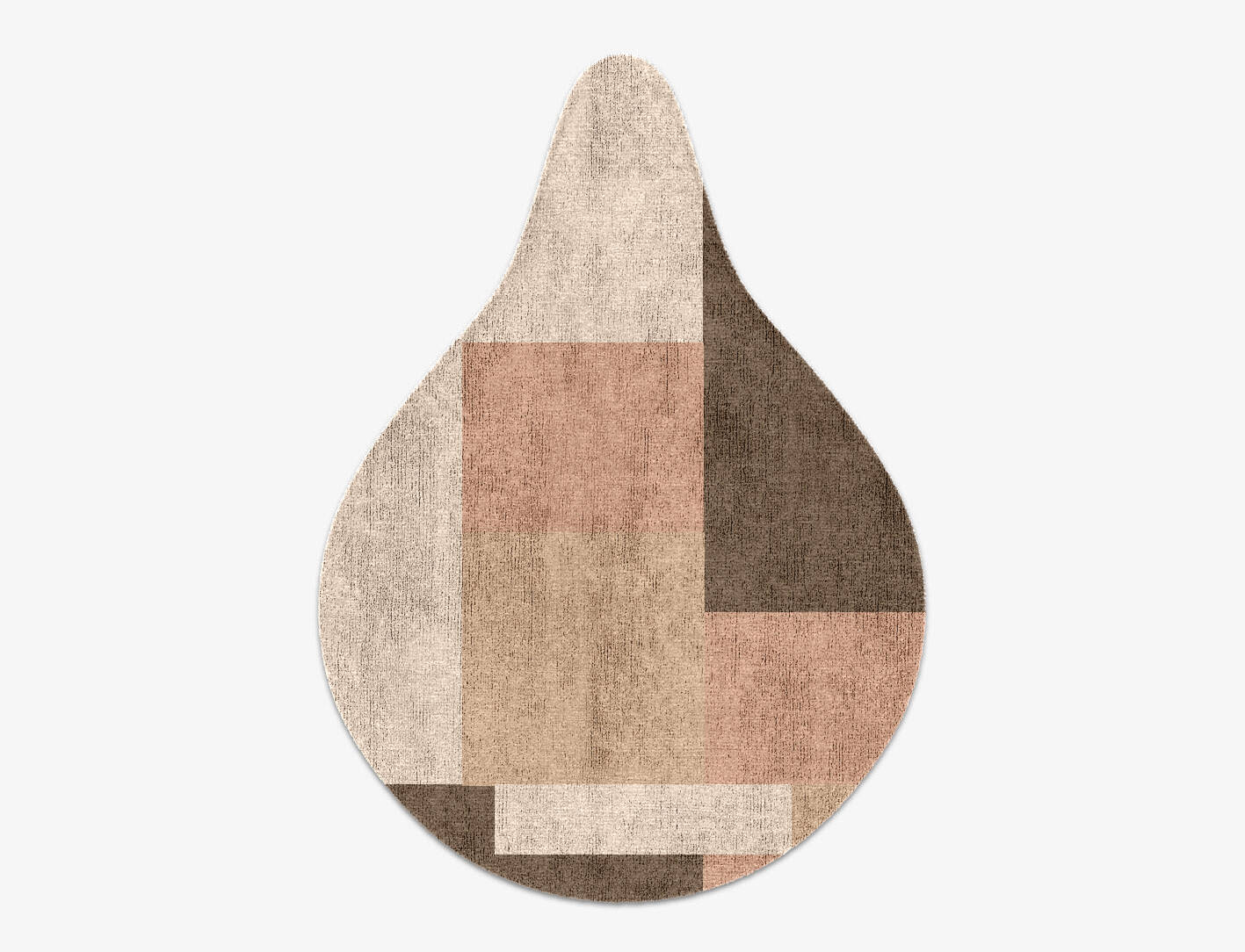 Oblivion  Drop Hand Knotted Bamboo Silk Custom Rug by Rug Artisan