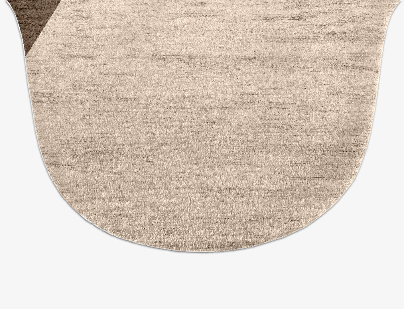 Oblivion  Drop Hand Knotted Bamboo Silk Custom Rug by Rug Artisan