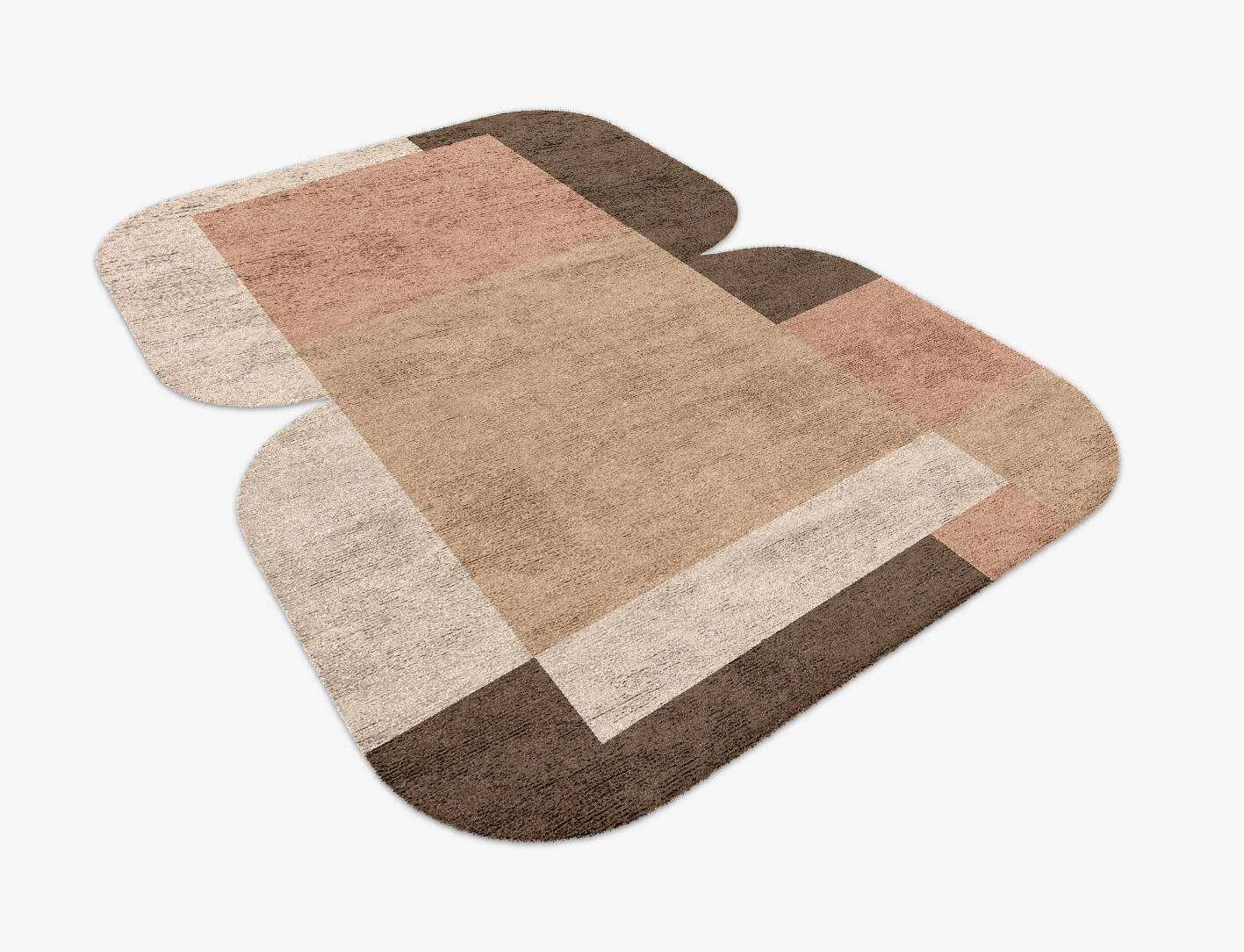 Oblivion  Eight Hand Knotted Bamboo Silk Custom Rug by Rug Artisan