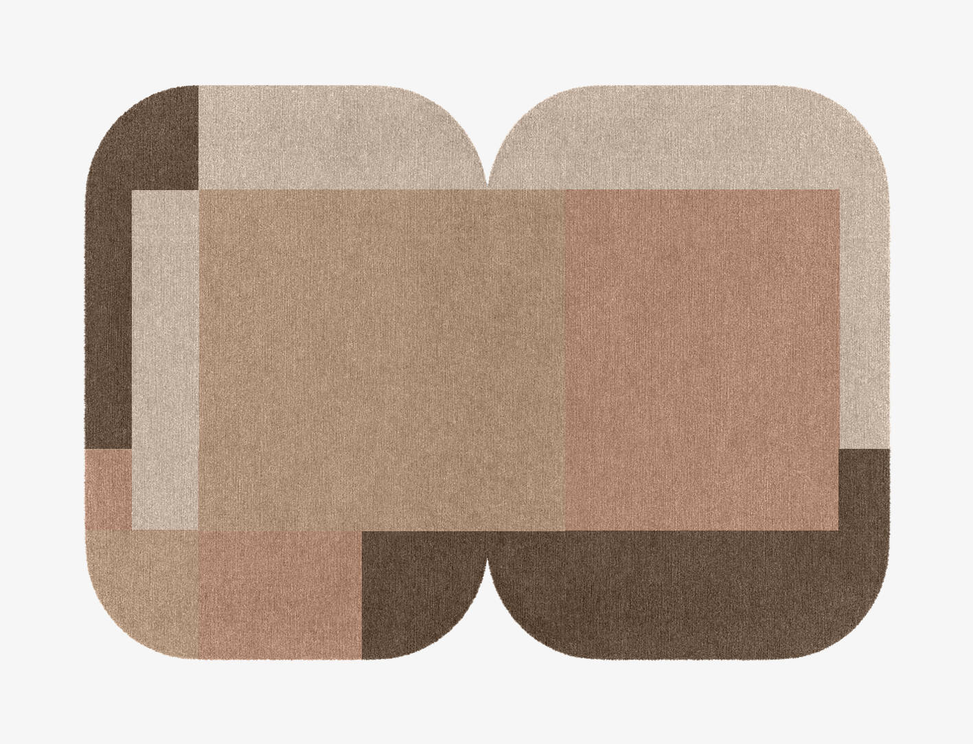Oblivion  Eight Hand Knotted Tibetan Wool Custom Rug by Rug Artisan
