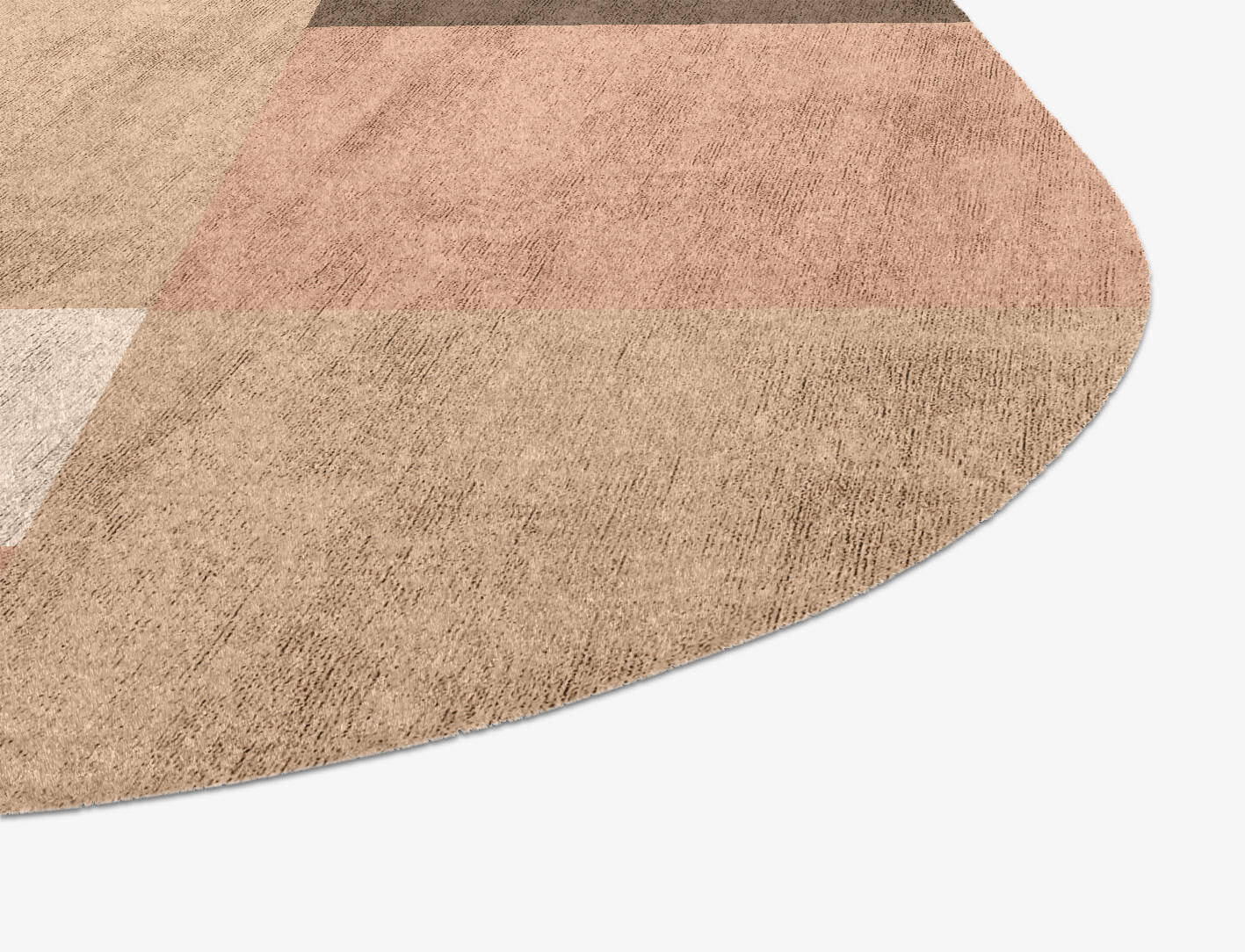 Oblivion  Oblong Hand Knotted Bamboo Silk Custom Rug by Rug Artisan