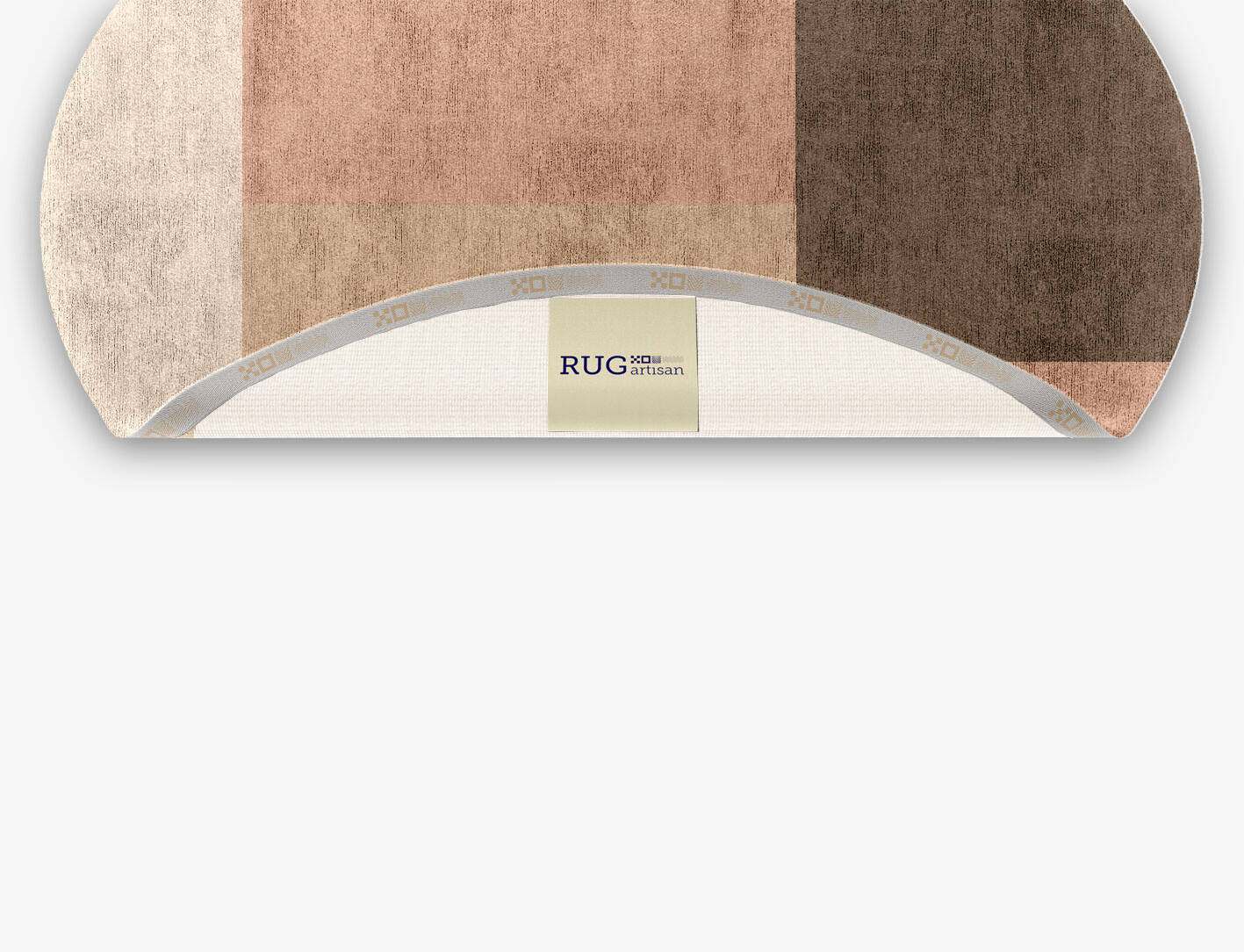 Oblivion  Oval Hand Knotted Bamboo Silk Custom Rug by Rug Artisan