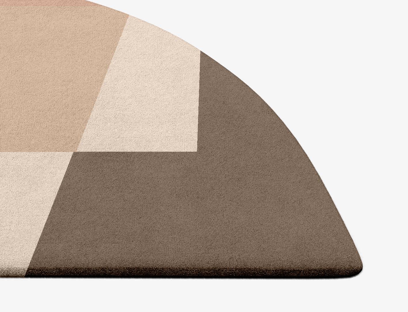 Oblivion  Halfmoon Hand Tufted Pure Wool Custom Rug by Rug Artisan