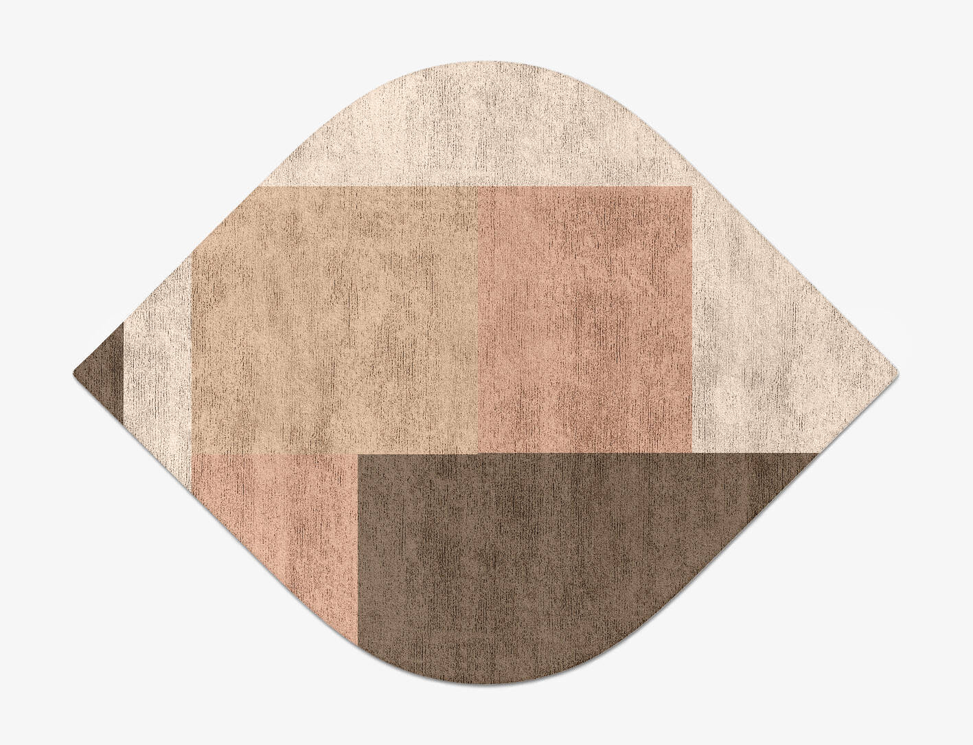 Oblivion  Ogee Hand Tufted Bamboo Silk Custom Rug by Rug Artisan