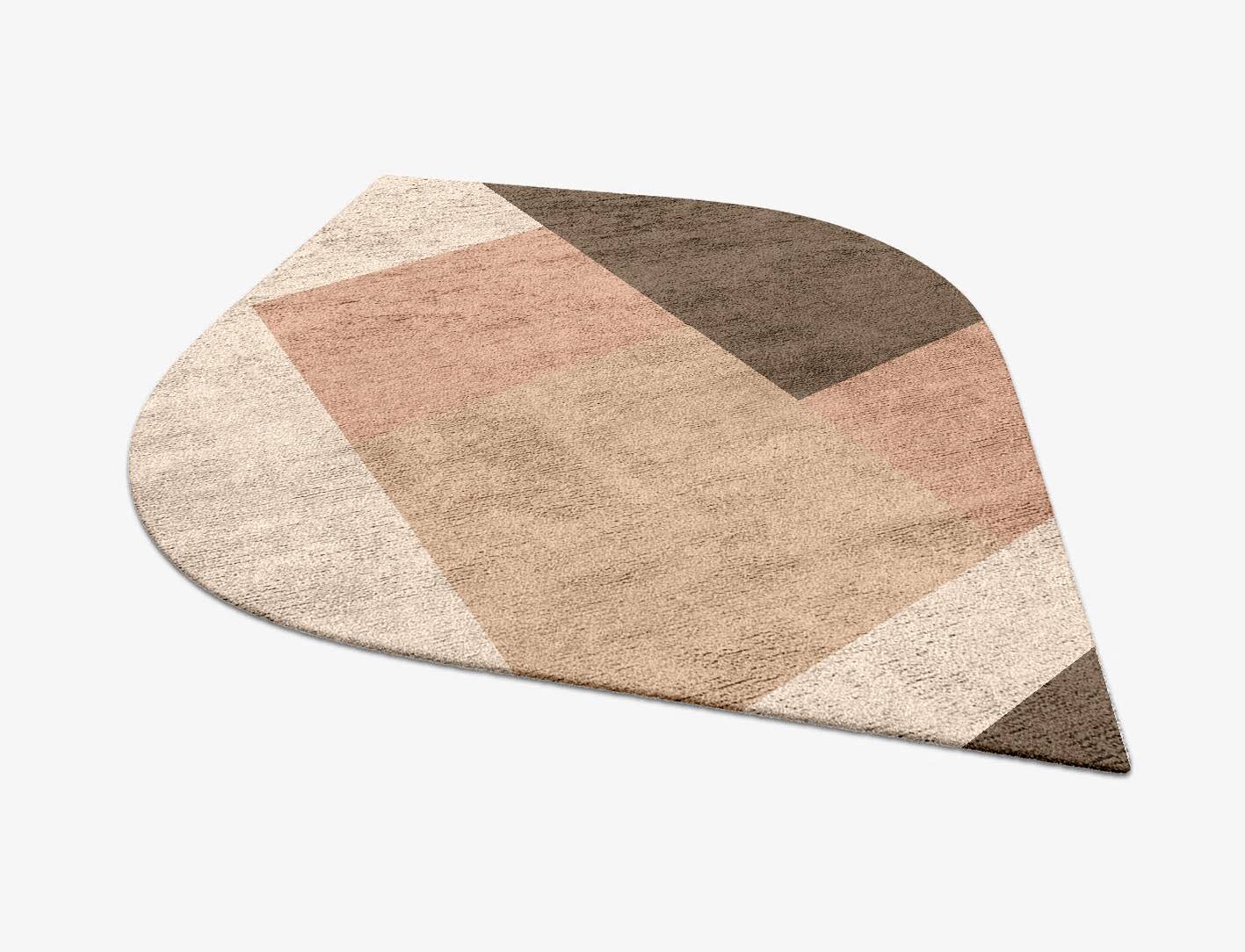 Oblivion  Ogee Hand Tufted Bamboo Silk Custom Rug by Rug Artisan
