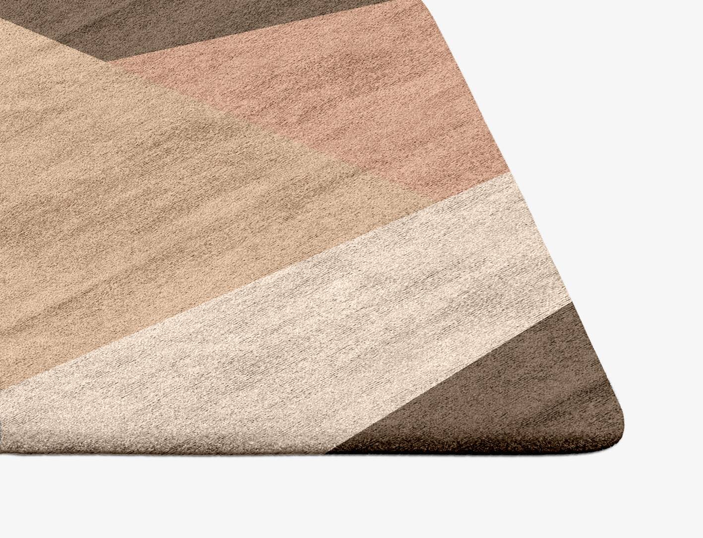 Oblivion  Ogee Hand Tufted Bamboo Silk Custom Rug by Rug Artisan
