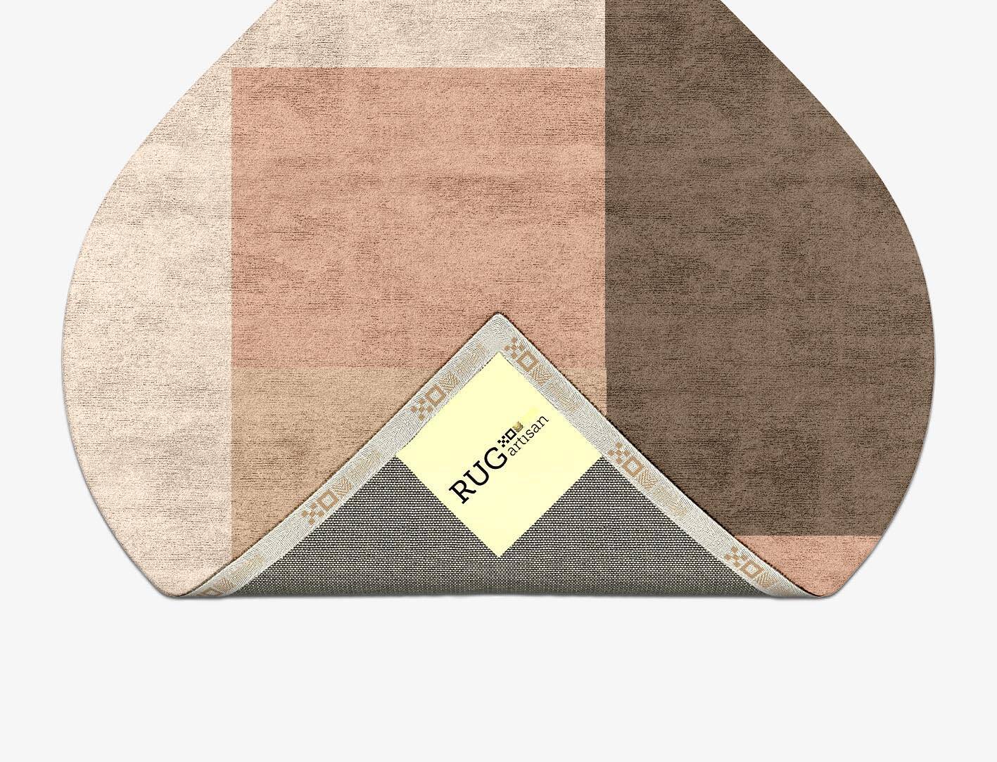Oblivion  Ogee Hand Tufted Bamboo Silk Custom Rug by Rug Artisan