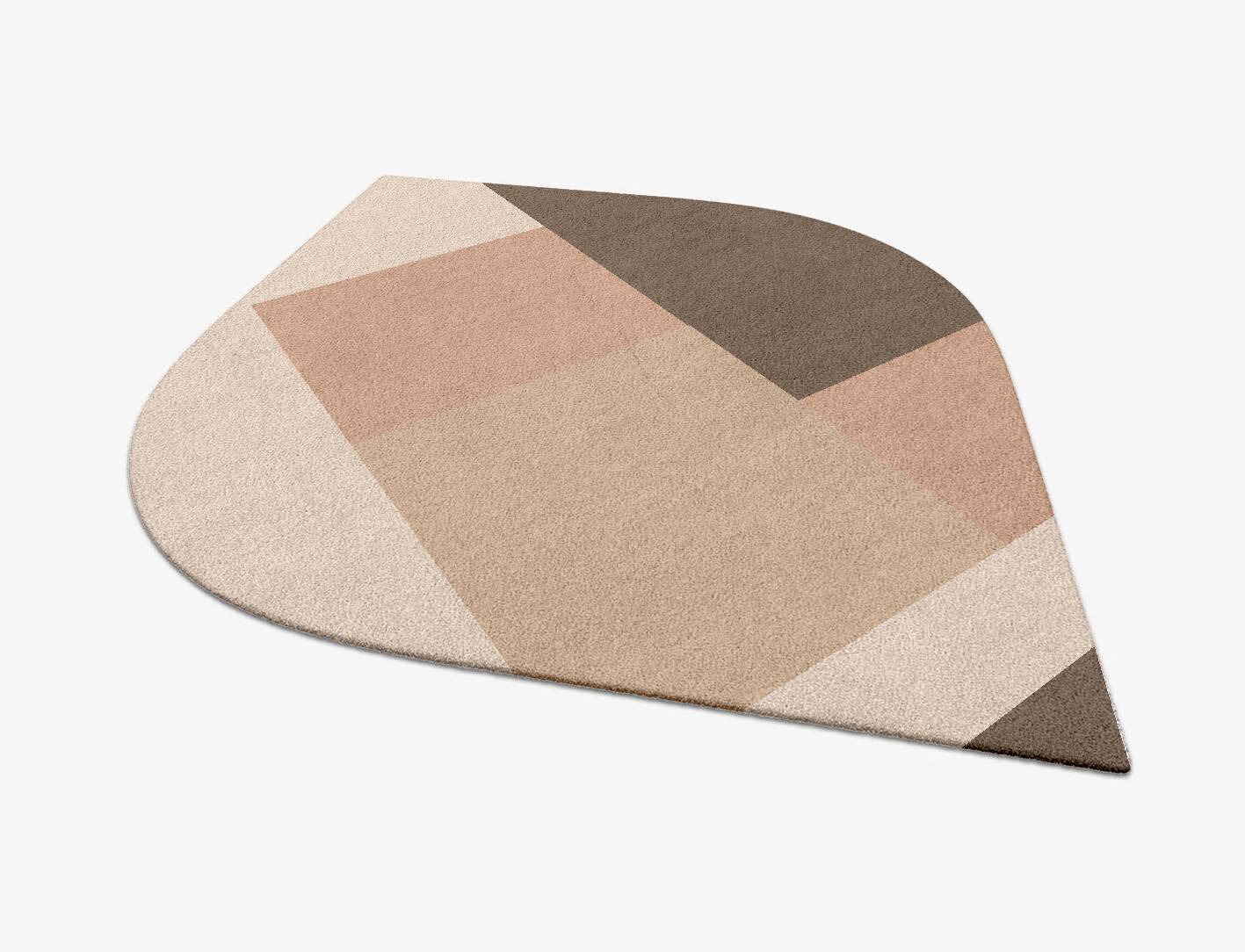 Oblivion  Ogee Hand Tufted Pure Wool Custom Rug by Rug Artisan