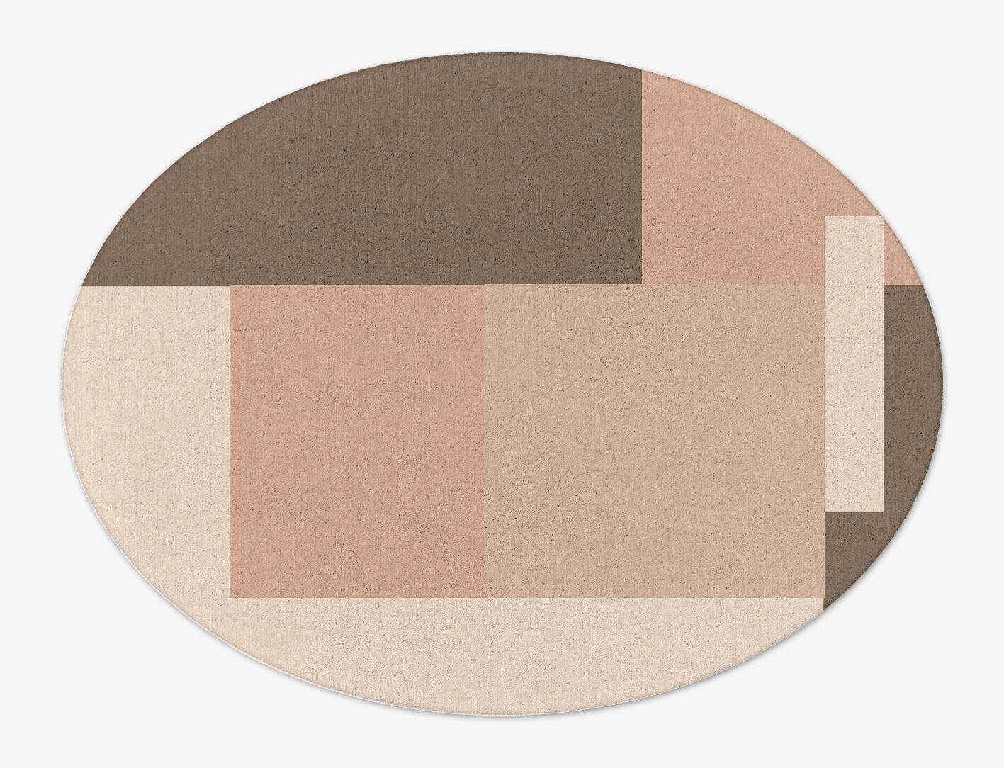 Oblivion  Oval Hand Tufted Pure Wool Custom Rug by Rug Artisan