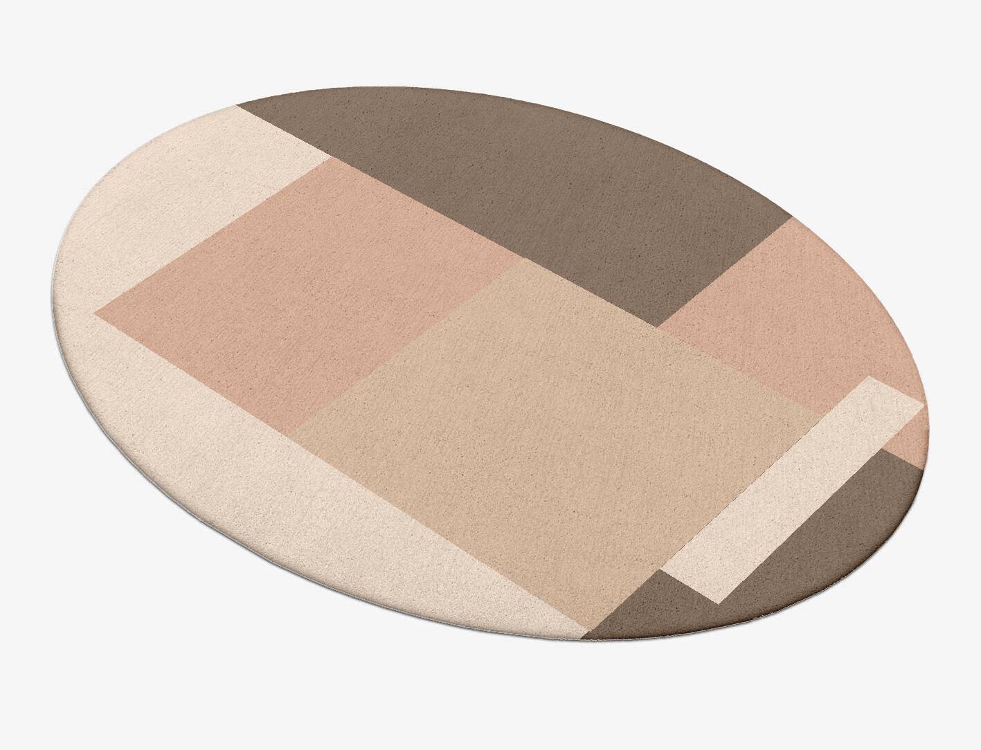Oblivion  Oval Hand Tufted Pure Wool Custom Rug by Rug Artisan