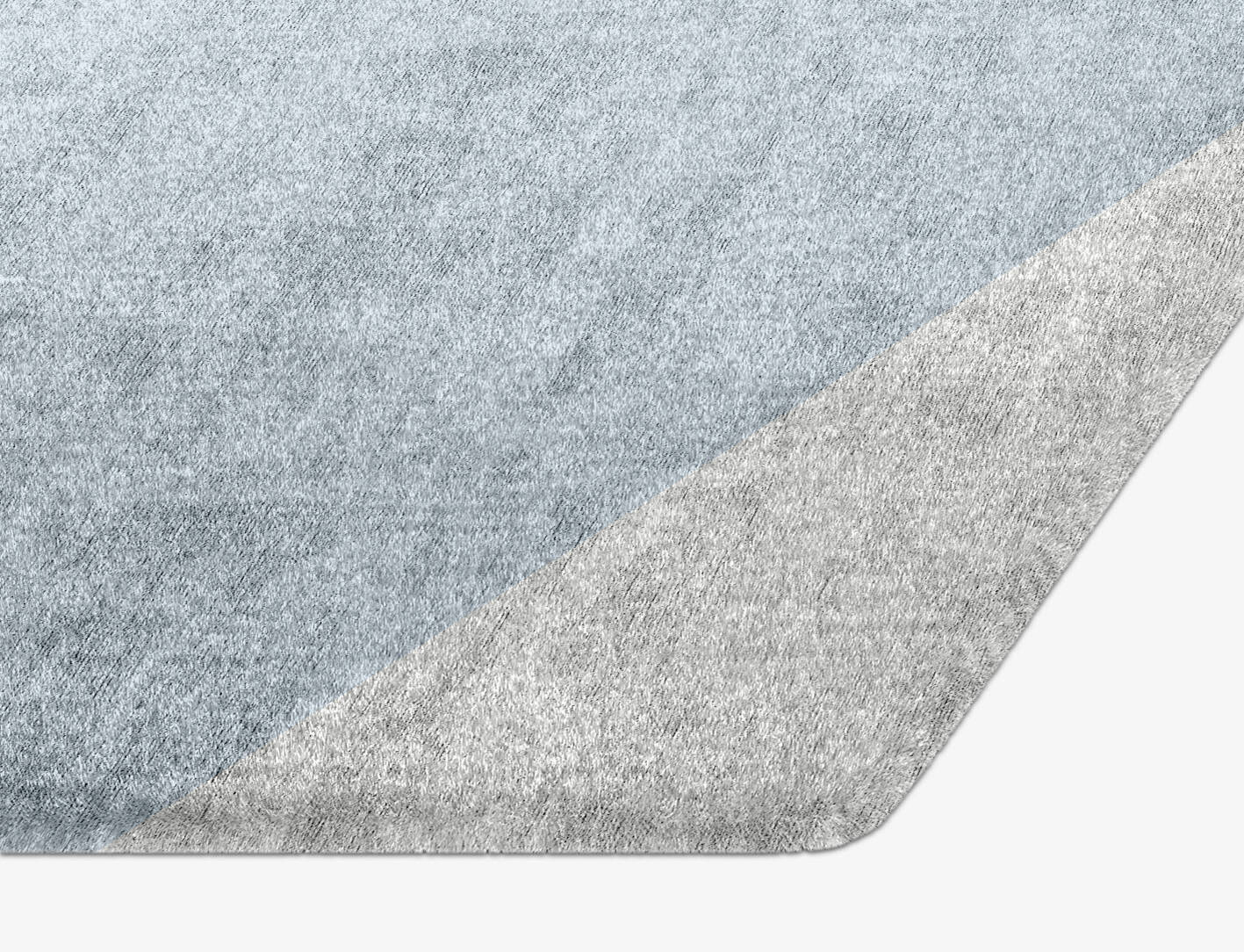 Oceanic  Hexagon Hand Knotted Bamboo Silk Custom Rug by Rug Artisan