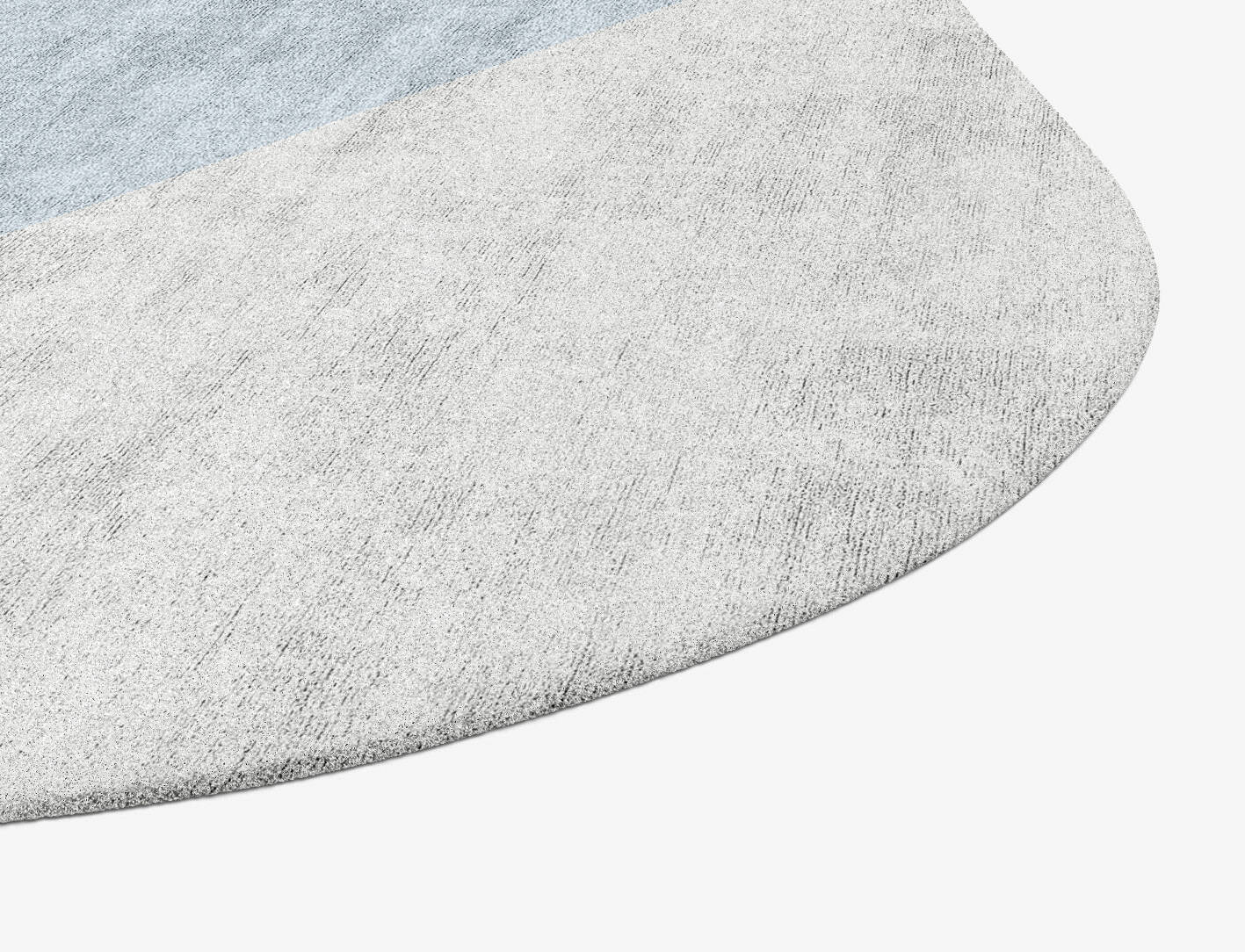Oceanic  Oblong Hand Tufted Bamboo Silk Custom Rug by Rug Artisan