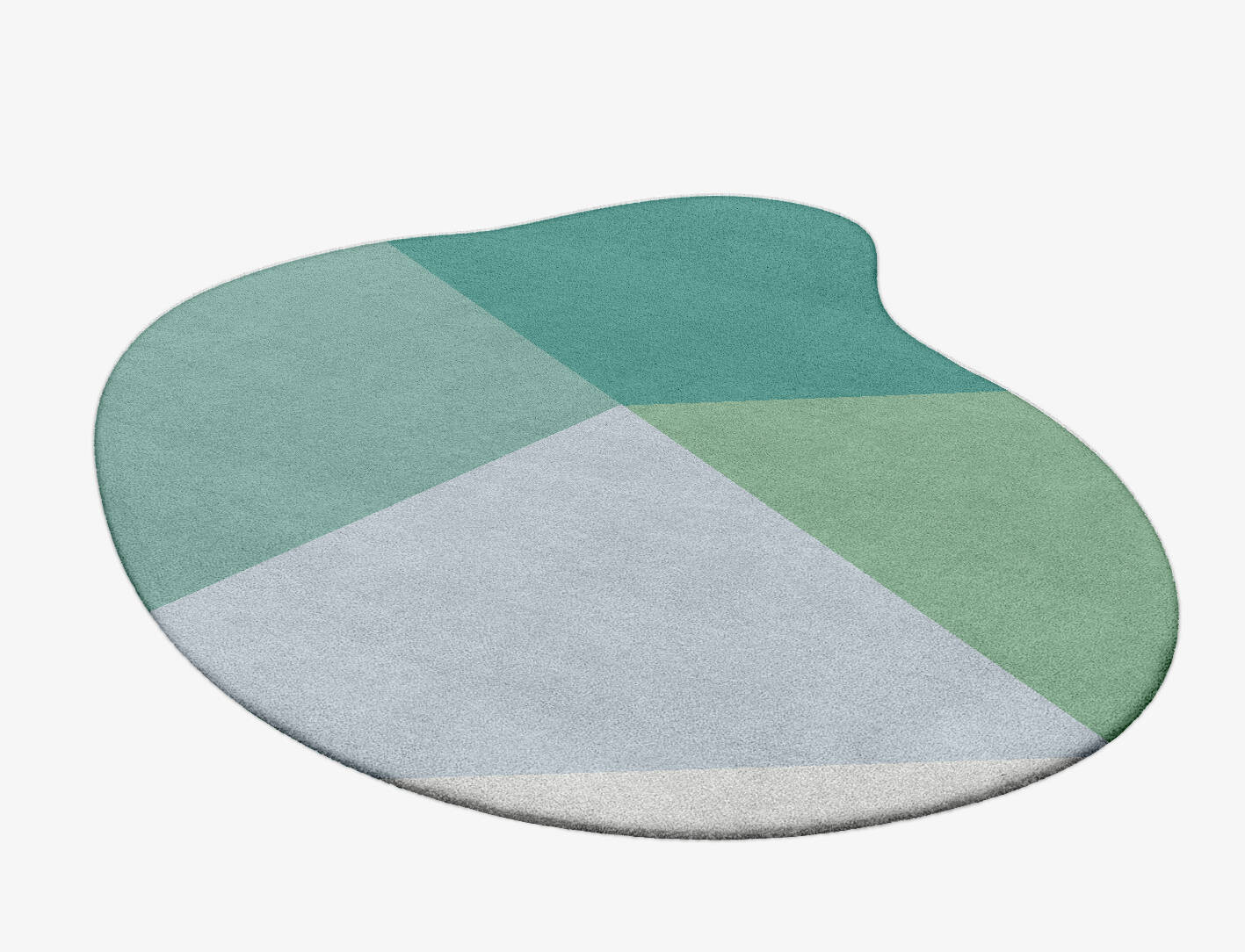 Oceanic  Splash Hand Tufted Pure Wool Custom Rug by Rug Artisan