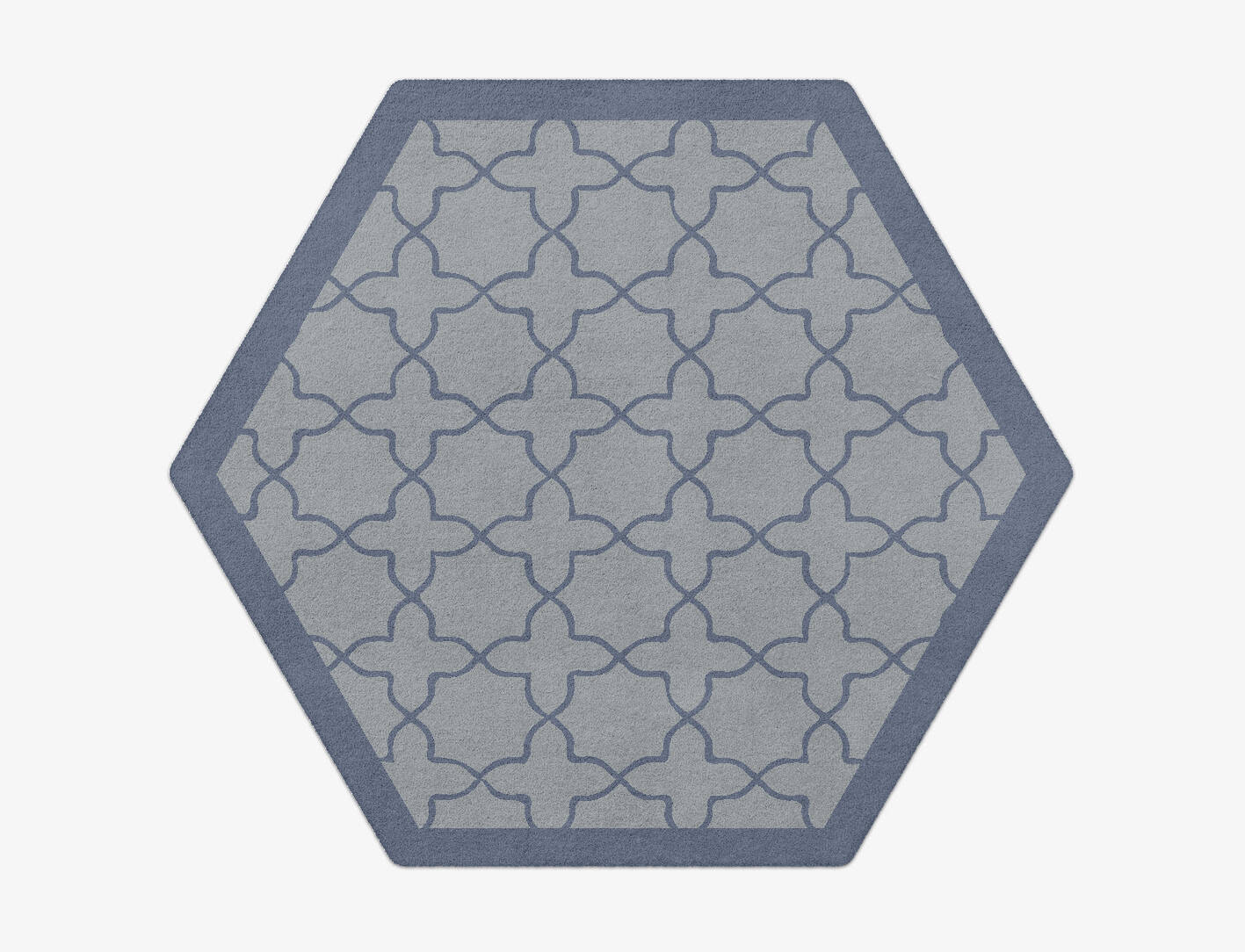 Octade Geometric Hexagon Hand Tufted Pure Wool Custom Rug by Rug Artisan