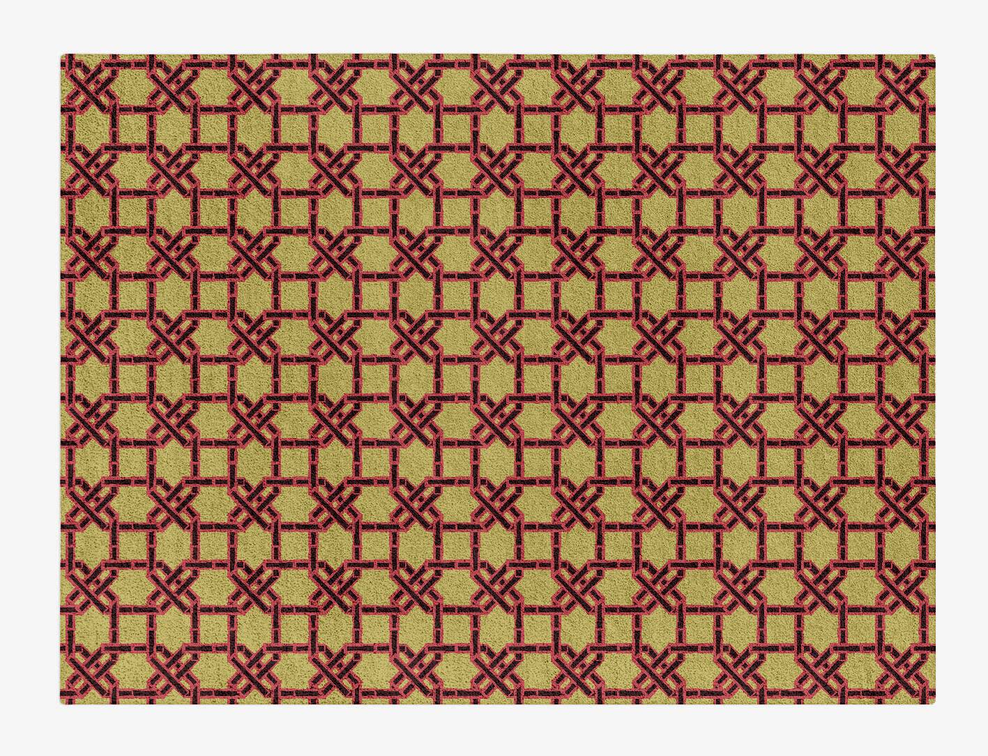 Octahedra Geometric Rectangle Hand Tufted Pure Wool Custom Rug by Rug Artisan