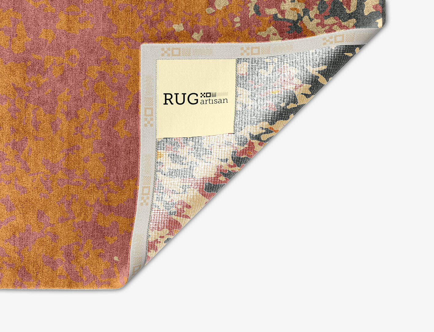 Ombre Gradation Arch Hand Knotted Bamboo Silk Custom Rug by Rug Artisan