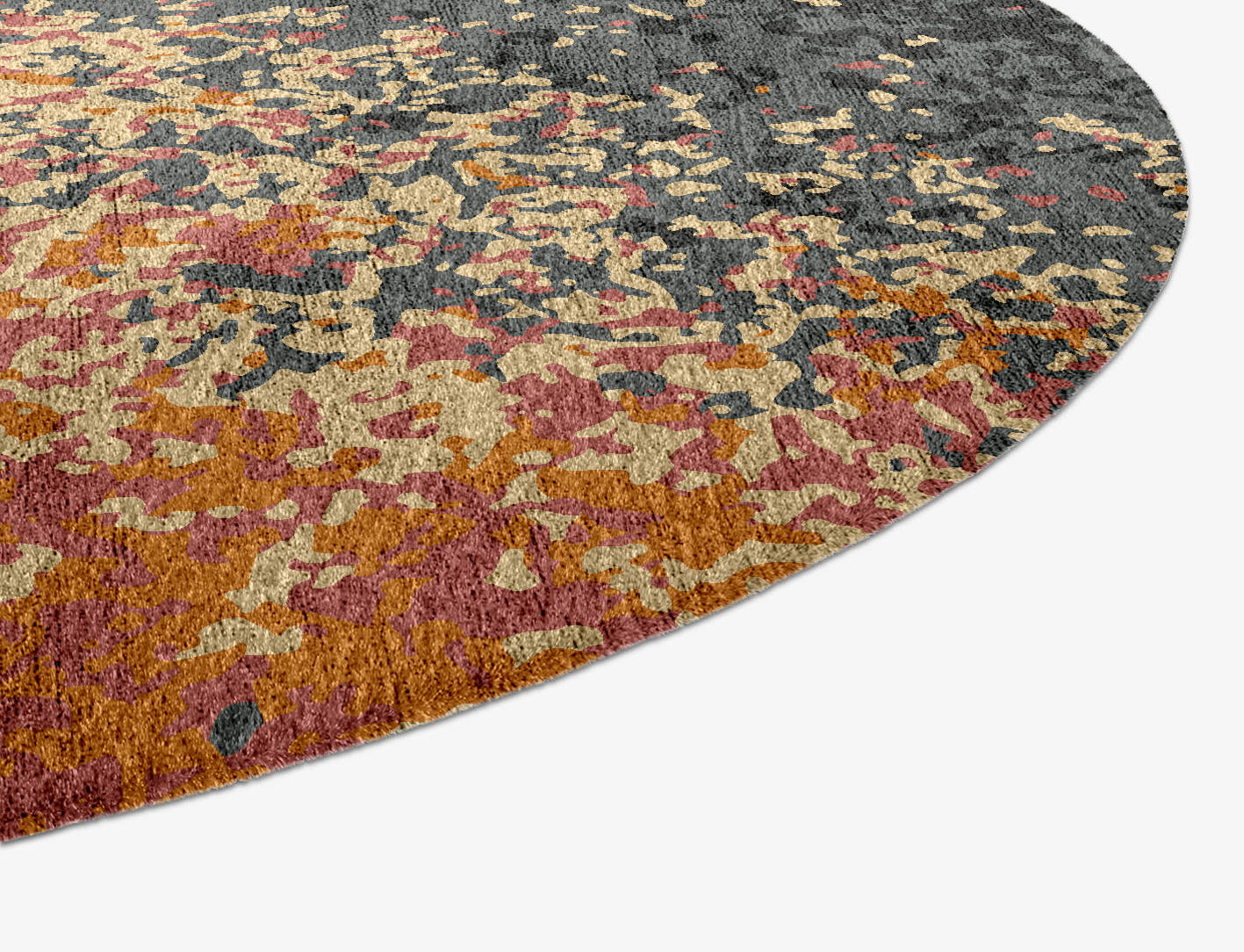 Ombre Gradation Capsule Hand Knotted Bamboo Silk Custom Rug by Rug Artisan