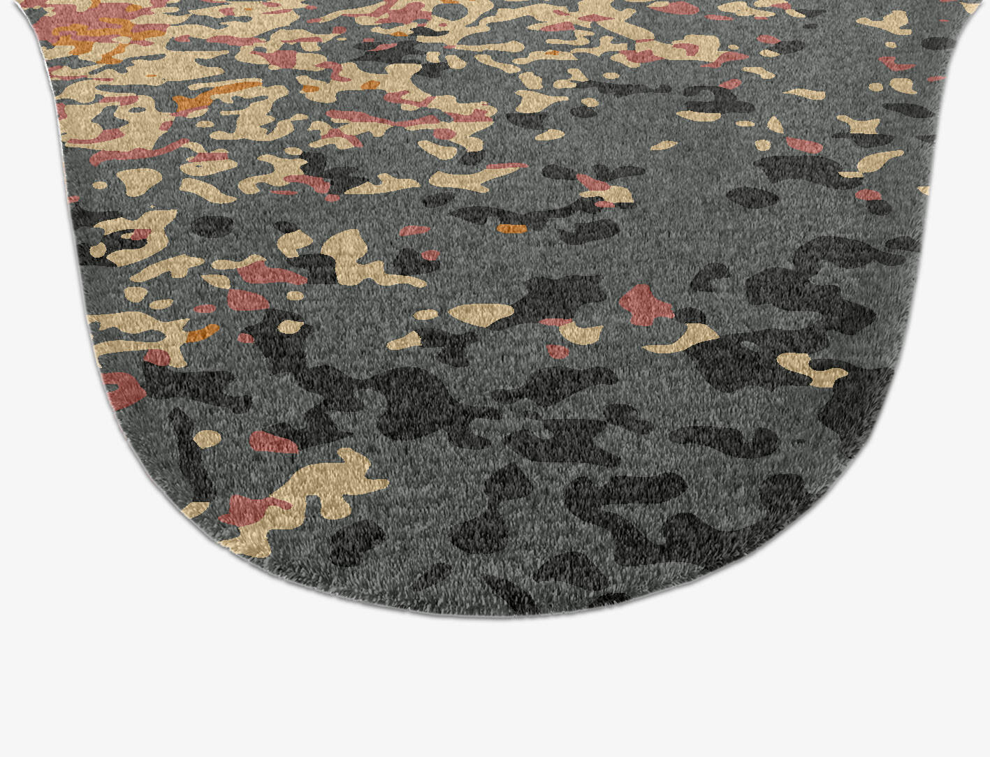 Ombre Gradation Drop Hand Knotted Tibetan Wool Custom Rug by Rug Artisan