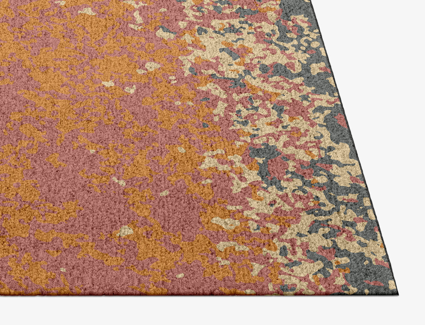 Ombre Gradation Rectangle Hand Knotted Tibetan Wool Custom Rug by Rug Artisan