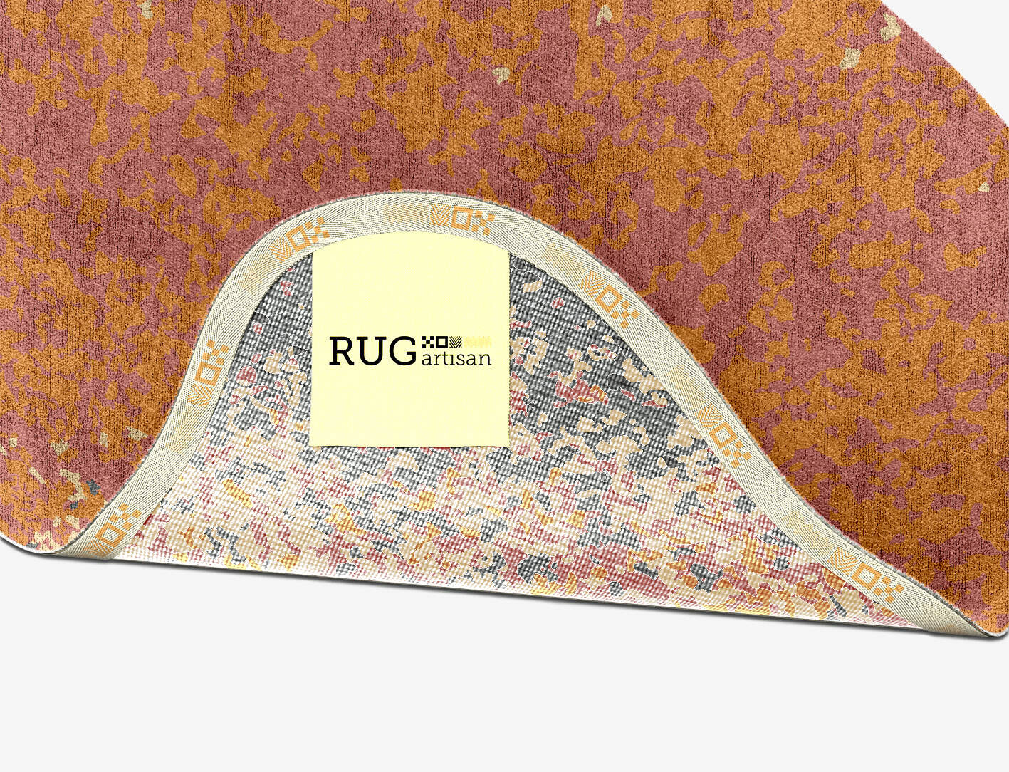 Ombre Gradation Splash Hand Knotted Bamboo Silk Custom Rug by Rug Artisan