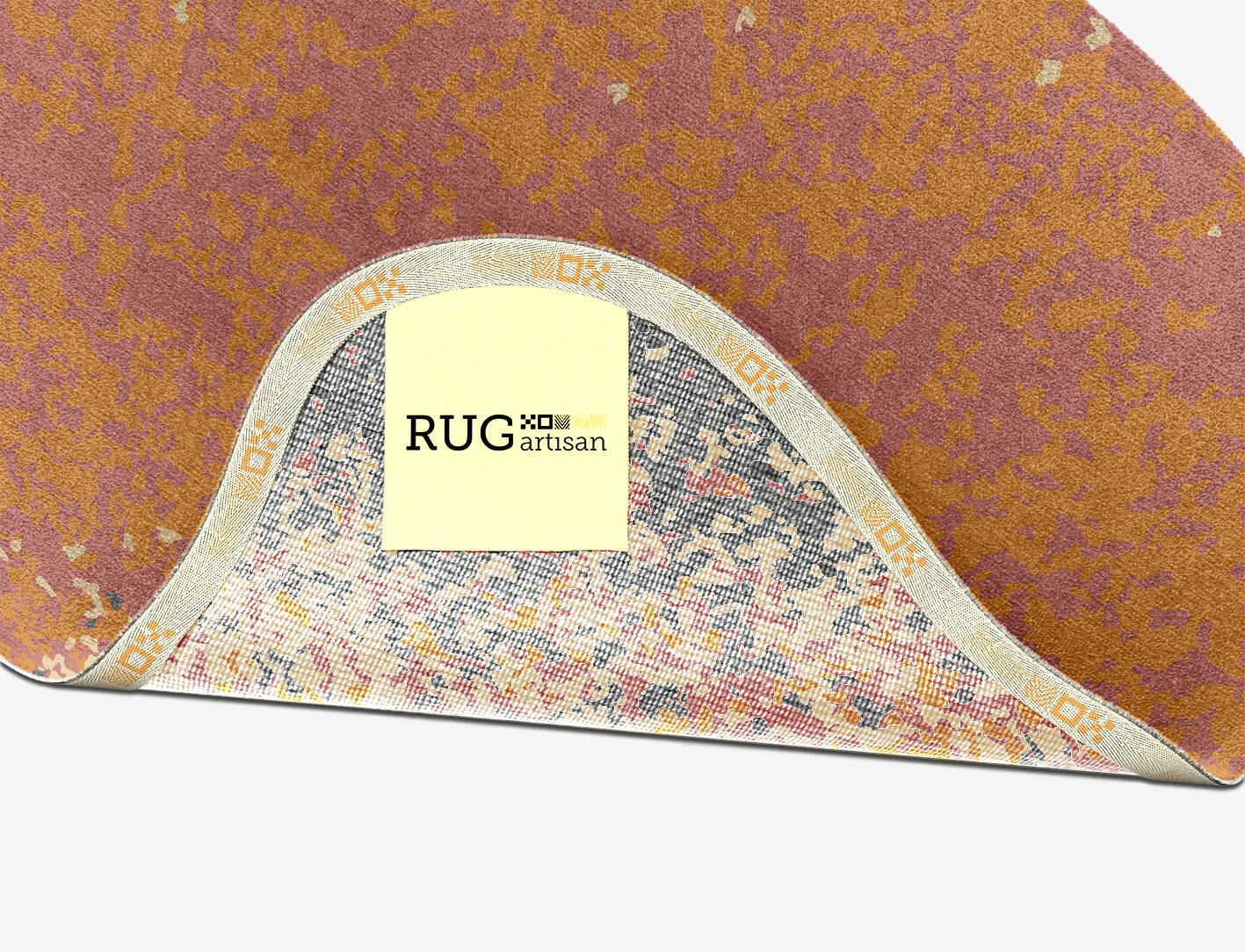 Ombre Gradation Splash Hand Knotted Tibetan Wool Custom Rug by Rug Artisan