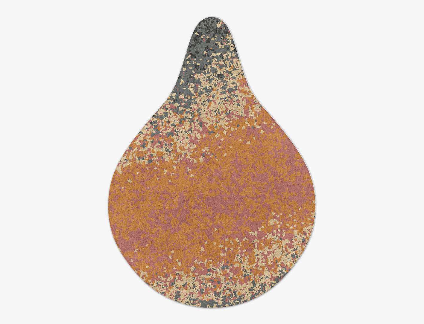 Ombre Gradation Drop Hand Tufted Pure Wool Custom Rug by Rug Artisan