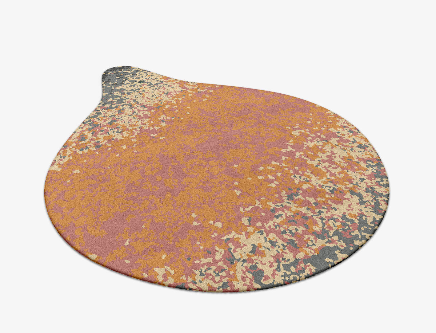 Ombre Gradation Drop Hand Tufted Pure Wool Custom Rug by Rug Artisan