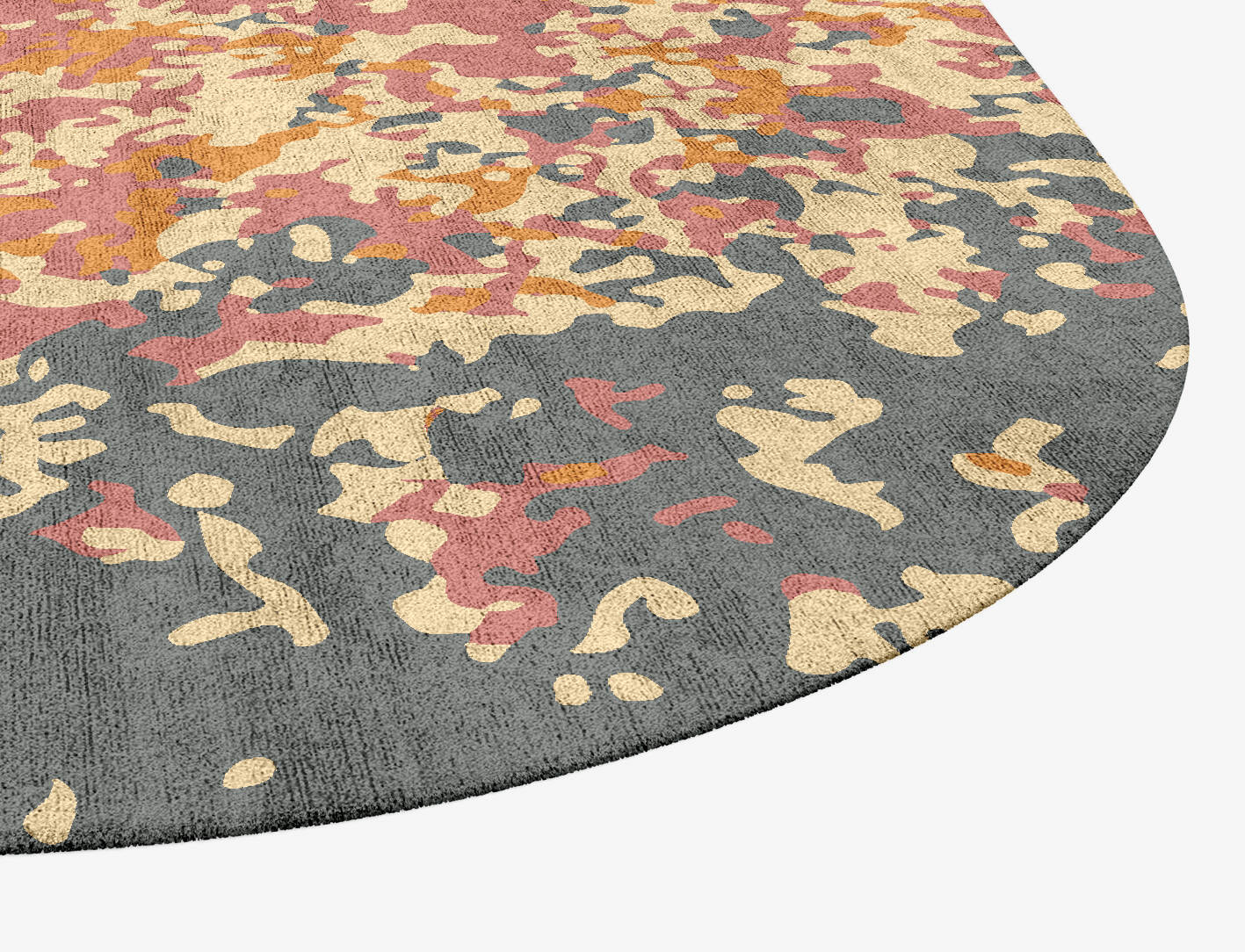 Ombre Gradation Eight Hand Tufted Bamboo Silk Custom Rug by Rug Artisan
