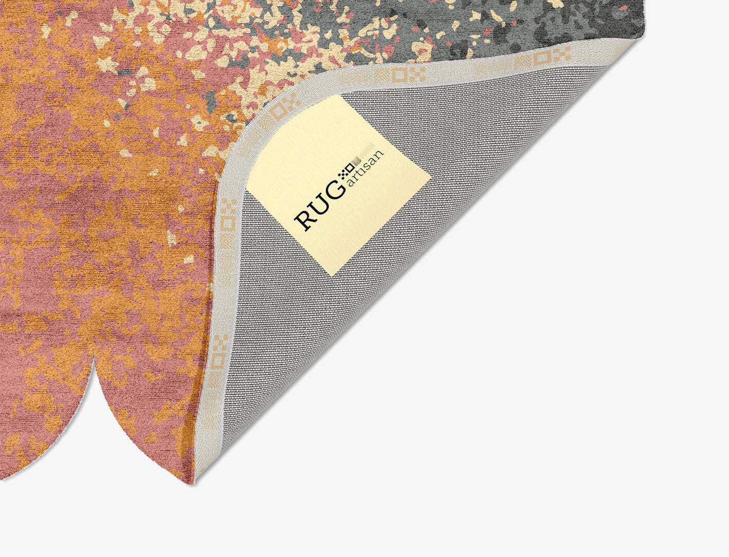 Ombre Gradation Eight Hand Tufted Bamboo Silk Custom Rug by Rug Artisan