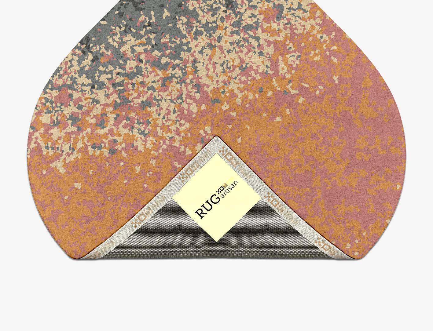Ombre Gradation Ogee Hand Tufted Pure Wool Custom Rug by Rug Artisan