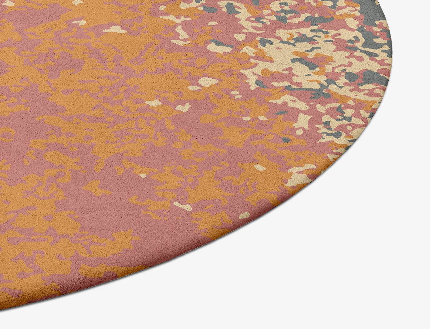 Ombre Gradation Oval Hand Tufted Pure Wool Custom Rug by Rug Artisan
