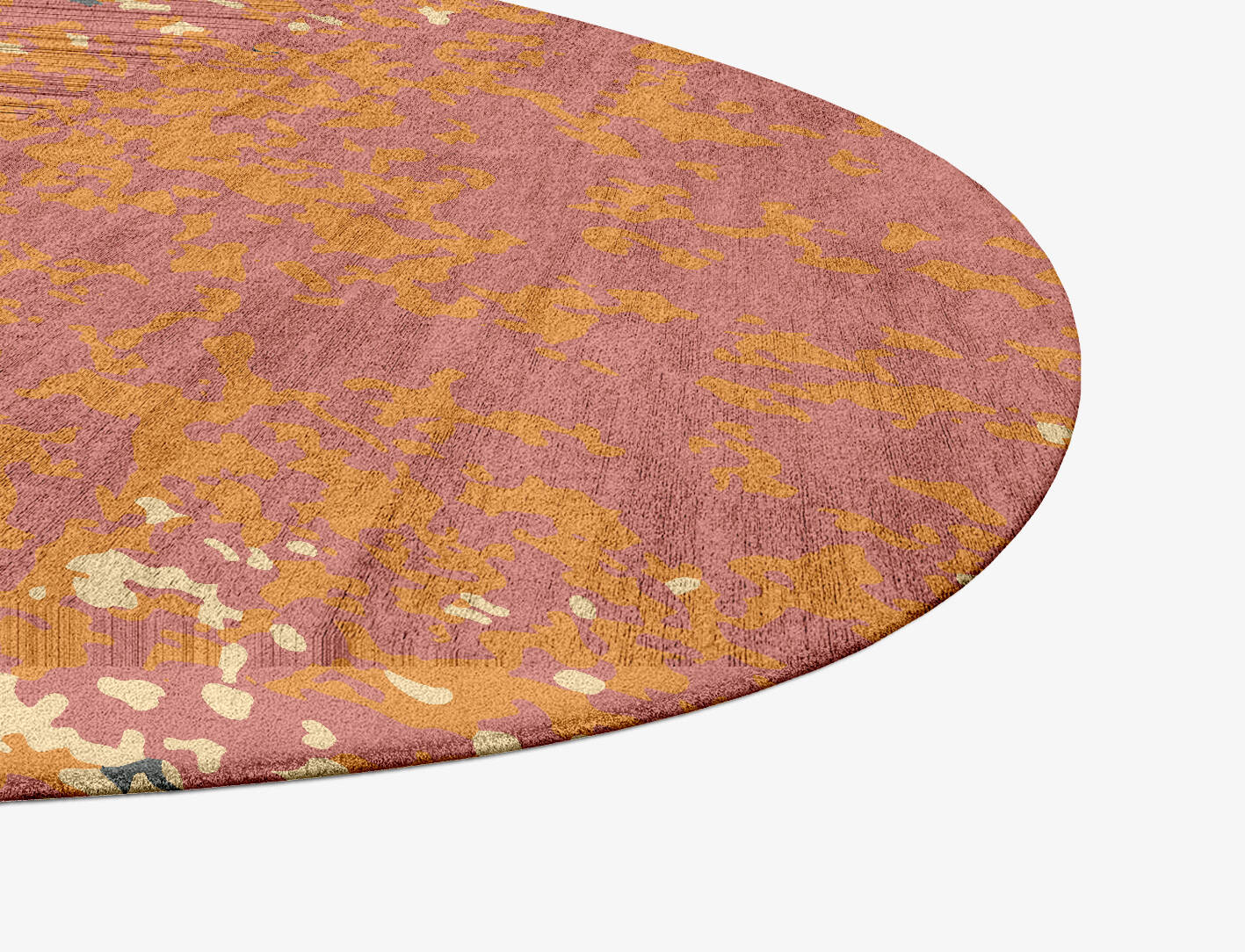 Ombre Gradation Splash Hand Tufted Bamboo Silk Custom Rug by Rug Artisan